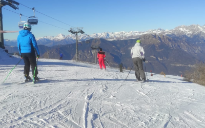 Fine settimana di sci affollato (ma in sicurezza) in Val Palot ed a Montecampione