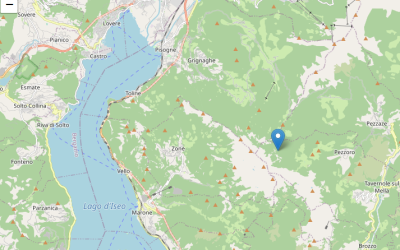 Terremoto a 5 chilometri da Zone alle 13:44