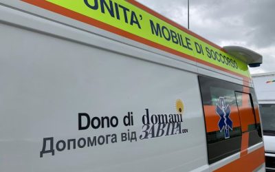 Due ambulanze e tre furgoni: in corso il nuovo viaggio di DomaniZavtra per l’Ucraina