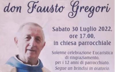 Gianico e Artogne salutano don Fausto Gregori e don Italo Colosio