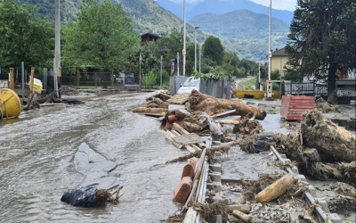 Niardo, l’alluvione e i danni alla Brescia-Iseo-Edolo