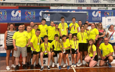 Pieno di medaglie per la Polisportiva Oratorio Pian Camuno ai campionati nazionali Csi di tennistavolo