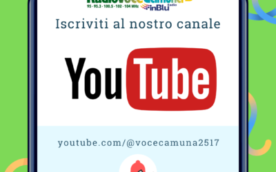 È nato il canale ufficiale Youtube di Radio Voce Camuna!