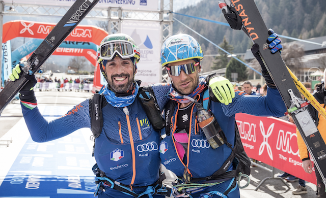 Eydallin e Antonioli e Mollaret e Harrop trionfatori dell’Adamello Ski Raid