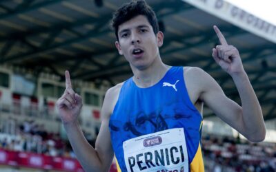 Francesco Pernici batte dopo 40 anni la migliore prestazione italiana U23 sui 600 metri