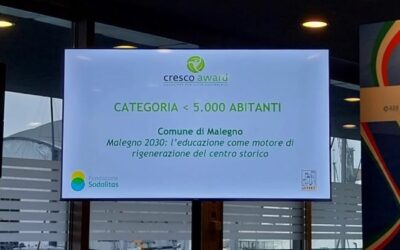 Il Comune di Malegno premiato al “Cresco Award Città Sostenibili”
