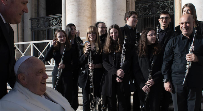 Dalla Valle al Vaticano, incontro dei clarinettisti del Liceo Musicale