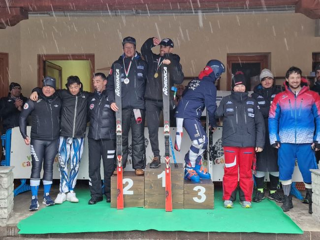 Campionati Italiani Paralimpici di Temù, la nevicata non ferma Davide Bendotti: suo lo slalom gigante