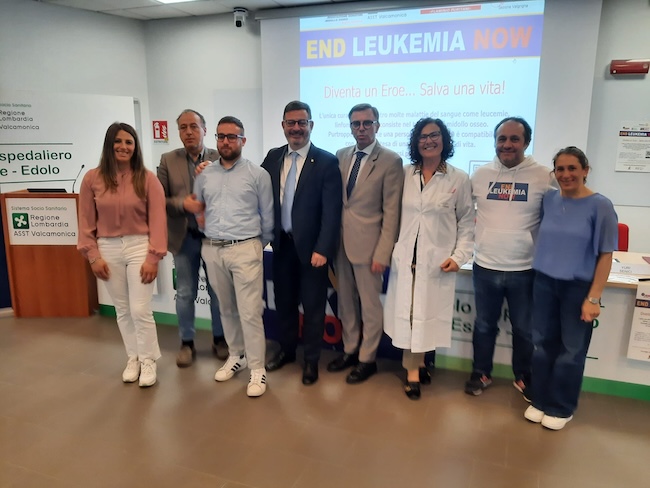 End Leukemia Now, Rotary Lovere-Iseo-Breno e Admo Brescia cercano nuovi donatori di midollo osseo in Vallecamonica
