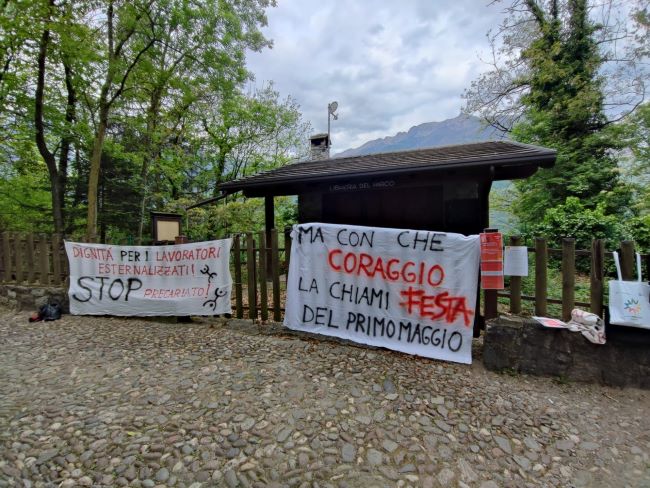 Primo maggio, la protesta dei dipendenti esterni dei parchi archeologici camuni